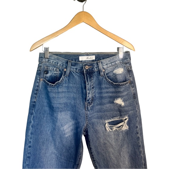 KanCan Cropped Ankle Straight Leg Jeans - Picture 4 of 8